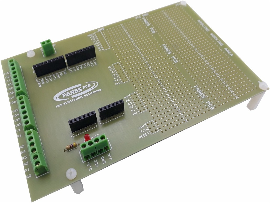 Arduino Uno Project Kit – Fares PCB