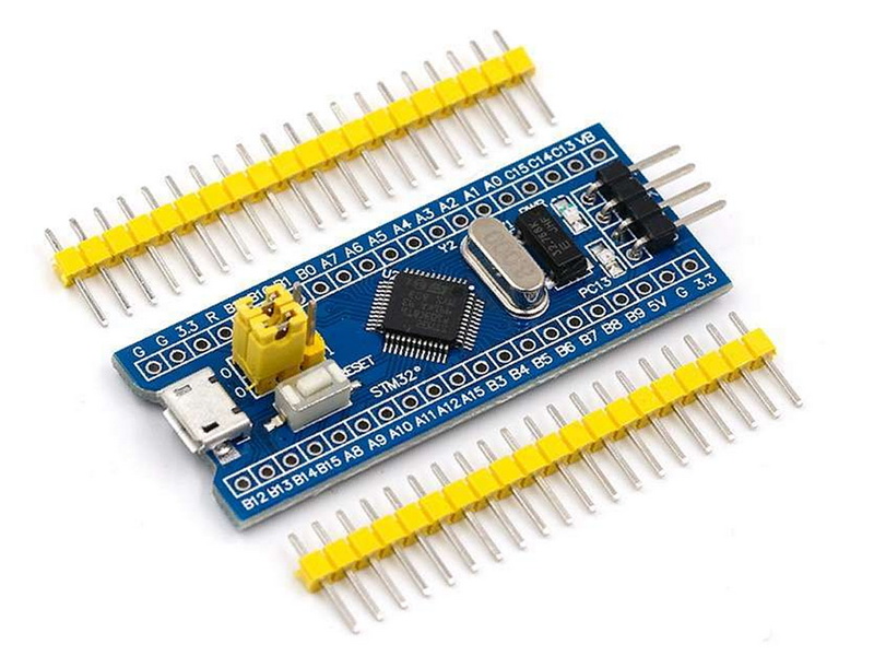 STM32F103C8T6 – Blue Pill Development Board ( Original ) – Fares PCB