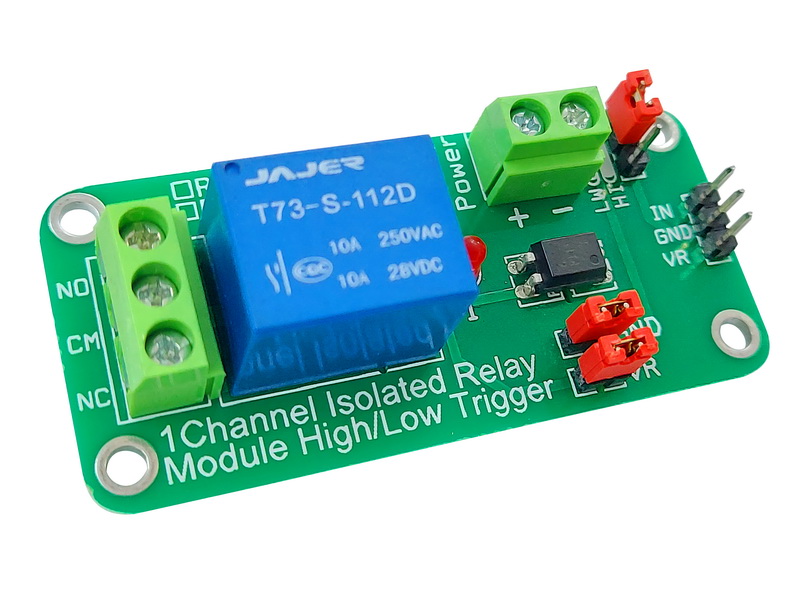 1Channel High/Low Trigger Relay Module (12V) Optoisolated RM112I