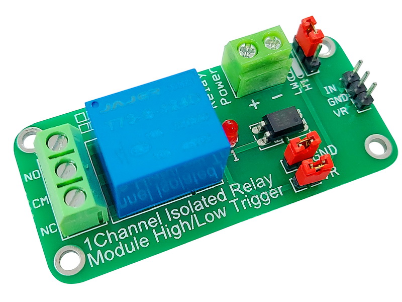 1Channel High/Low Trigger Relay Module (24V) Optoisolated RM124I
