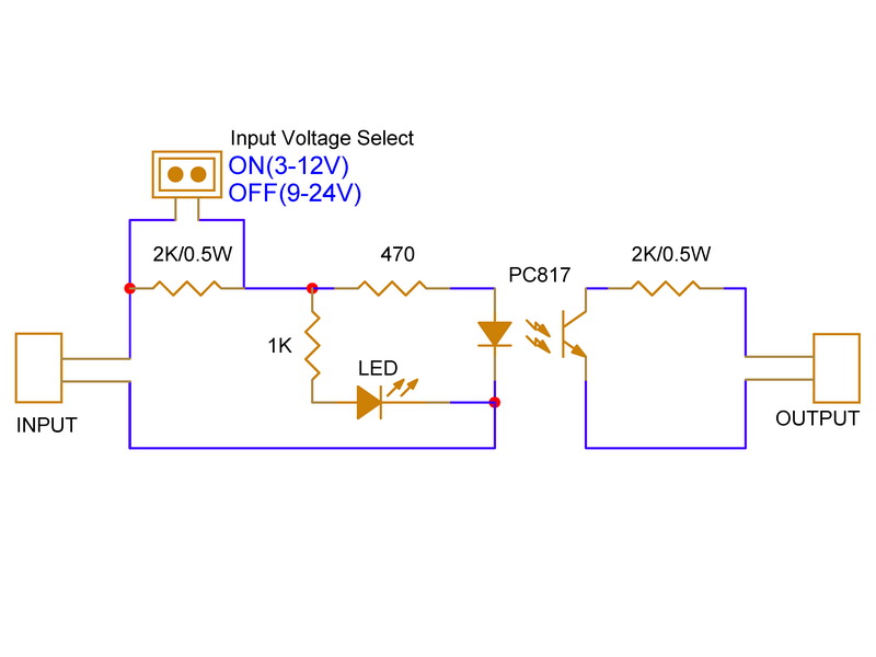 4 Channel Isolation Module Fares PCB